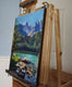 Original art for sale at UGallery.com | All Terrain by Jonelle Summerfield | $625 | oil painting | 16' h x 12' w | thumbnail 2