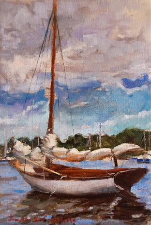 Marblehead Sailboat by Jonelle Summerfield |  Artwork Main Image 