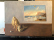 Original art for sale at UGallery.com | The Mermaid by Jose H. Alvarenga | $575 | oil painting | 9' h x 12' w | thumbnail 3