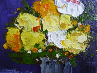 Brightly by Judy Mackey |   Closeup View of Artwork 