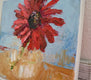 Original art for sale at UGallery.com | Gerber by Judy Mackey | $250 | oil painting | 6' h x 6' w | thumbnail 3