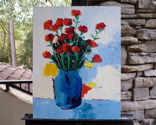 Grocery Store Flowers by Judy Mackey |  Context View of Artwork 