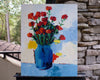 Original art for sale at UGallery.com | Grocery Store Flowers by Judy Mackey | $600 | oil painting | 20' h x 16' w | thumbnail 3