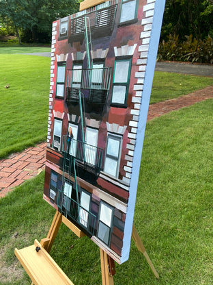 Jones Street Juliet by Keith Thomson |  Side View of Artwork 