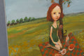 Original art for sale at UGallery.com | Breakfast under Rowan by Krzysztof Iwin | $1,750 | acrylic painting | 15.75' h x 11.81' w | thumbnail 2