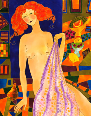 Red Head Nude by Yelena Sidorova |  Artwork Main Image 