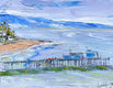 Original art for sale at UGallery.com | Capitola Morning by Lisa Elley | $475 | oil painting | 11' h x 14' w | thumbnail 1