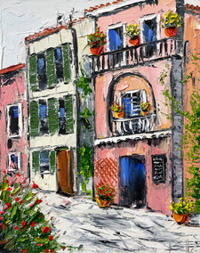 oil painting by Lisa Elley titled In Provence