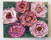 Original art for sale at UGallery.com | Spring Peony Bouquet by Lisa Elley | $375 | oil painting | 9' h x 12' w | thumbnail 3