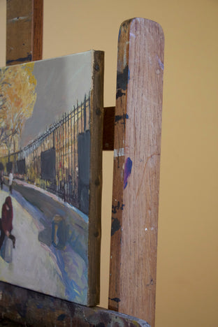 Luxembourg Garden by Bertrand Girard |  Side View of Artwork 