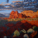 Original art for sale at UGallery.com | Beacon by Crystal DiPietro | $1,925 | oil painting | 36' h x 36' w | thumbnail 1