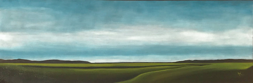 oil painting by Mandy Main titled Expanse VIII