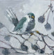 Original art for sale at UGallery.com | Birdie by Mary Pratt | $375 | oil painting | 12' h x 12' w | thumbnail 1