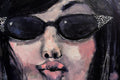 Original art for sale at UGallery.com | I Wear My Sunglasses at Night by Mary Pratt | $4,400 | oil painting | 48' h x 48' w | thumbnail 4