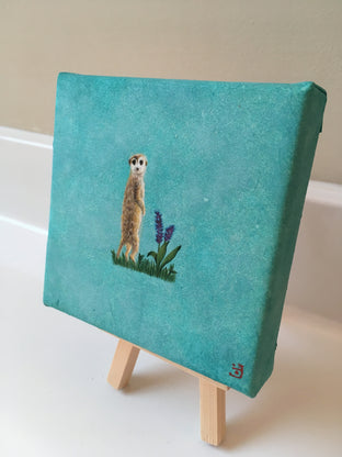 Meerkat by Heejin Sutton |  Side View of Artwork 