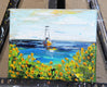 Original art for sale at UGallery.com | Sailing in Monterey by Lisa Elley | $300 | oil painting | 8' h x 10' w | thumbnail 2