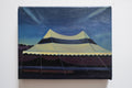 Original art for sale at UGallery.com | Moonlight Tent by Hadley Northrop | $375 | oil painting | 7' h x 9' w | thumbnail 3