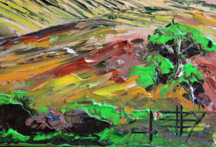 Wine Country by Lisa Elley |   Closeup View of Artwork 