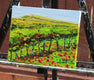 Original art for sale at UGallery.com | Napa Valley Greenery by Lisa Elley | $275 | oil painting | 8' h x 10' w | thumbnail 2