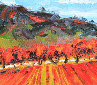 Napa Valley by Lisa Elley |   Closeup View of Artwork 