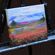 Original art for sale at UGallery.com | Napa Valley Poppies by Lisa Elley | $275 | oil painting | 8' h x 10' w | thumbnail 2