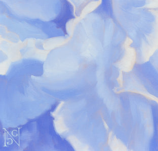 Shady Peony by Natalie George |   Closeup View of Artwork 