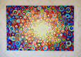 Original art for sale at UGallery.com | Kaleidoscope 2 by Natasha Tayles | $800 | acrylic painting | 24' h x 36' w | thumbnail 3