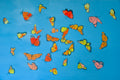 Original art for sale at UGallery.com | Monarch Butterflies by Natasha Tayles | $800 | acrylic painting | 24' h x 36' w | thumbnail 1