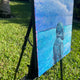 Original art for sale at UGallery.com | Just Wait, the Storm Will Pass by Nava Lundy | $475 | acrylic painting | 12' h x 12' w | thumbnail 2