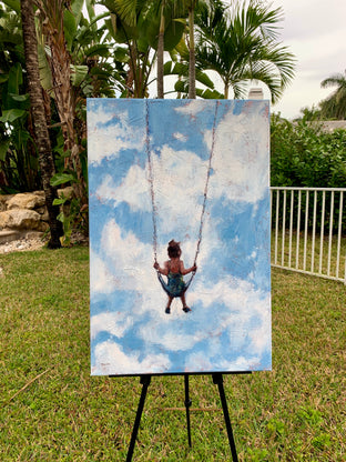 She Will Reach New Heights by Nava Lundy |  Context View of Artwork 