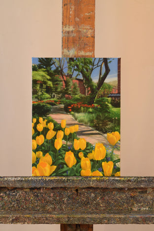 Jefferson Market Garden in Spring by Nick Savides |  Context View of Artwork 