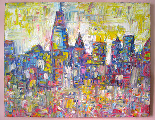 New York Skyline by Natasha Tayles |  Context View of Artwork 