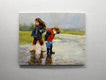 Original art for sale at UGallery.com | All You Need Is a Puddle by Onelio Marrero | $1,000 | oil painting | 16' h x 20' w | thumbnail 3