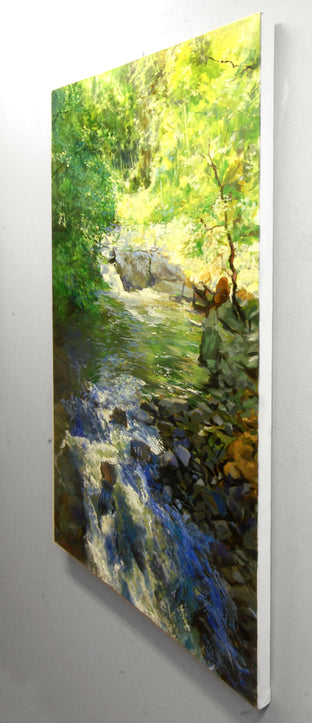 River Ravine by Onelio Marrero |  Side View of Artwork 