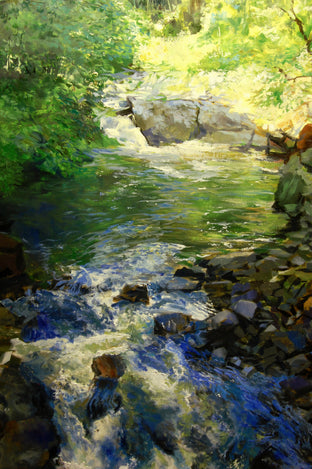 River Ravine by Onelio Marrero |   Closeup View of Artwork 