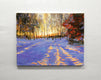 Original art for sale at UGallery.com | Sunset on the River Trail by Onelio Marrero | $900 | oil painting | 14' h x 18' w | thumbnail 3