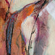 Original art for sale at UGallery.com | On the Edge by Sharon Sieben | $725 | acrylic painting | 24' h x 18' w | thumbnail 4