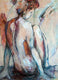 Original art for sale at UGallery.com | On the Edge by Sharon Sieben | $725 | acrylic painting | 24' h x 18' w | thumbnail 1