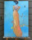 Original art for sale at UGallery.com | Orange Is the New Red by Mary Pratt | $1,200 | oil painting | 30' h x 20' w | thumbnail 3