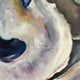 Original art for sale at UGallery.com | Oyster Shells by Kristine Kainer | $2,150 | oil painting | 24' h x 24' w | thumbnail 3