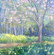 Original art for sale at UGallery.com | Heralding Spring No. 2 by Elizabeth Garat | $1,800 | oil painting | 30' h x 30' w | thumbnail 3