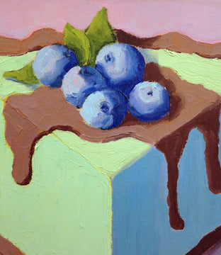 Grasshopper Pie by Pat Doherty |   Closeup View of Artwork 