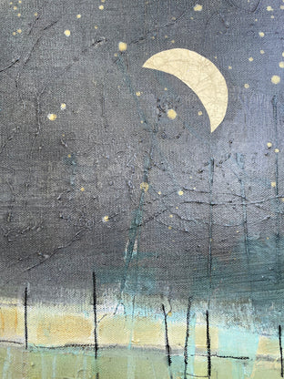 Midnight by Pat Forbes |   Closeup View of Artwork 