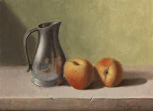 Pewter Pitcher and Peaches by Jose H. Alvarenga |  Artwork Main Image 