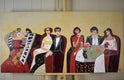 Original art for sale at UGallery.com | Piano Rehearsal by Diana Rosa | $2,875 | acrylic painting | 24' h x 48' w | thumbnail 3