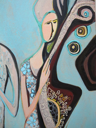 Something about Music by Diana Elena Chelaru |   Closeup View of Artwork 