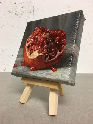 Pomegranate by Nikolay Rizhankov |  Side View of Artwork 