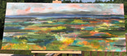 Original art for sale at UGallery.com | Monticello Forever by Rebecca Klementovich | $1,325 | acrylic painting | 16' h x 40' w | thumbnail 2