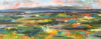 Original art for sale at UGallery.com | Monticello Forever by Rebecca Klementovich | $1,325 | acrylic painting | 16' h x 40' w | thumbnail 1