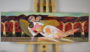 Reclining with Love by Diana Rosa |  Context View of Artwork 